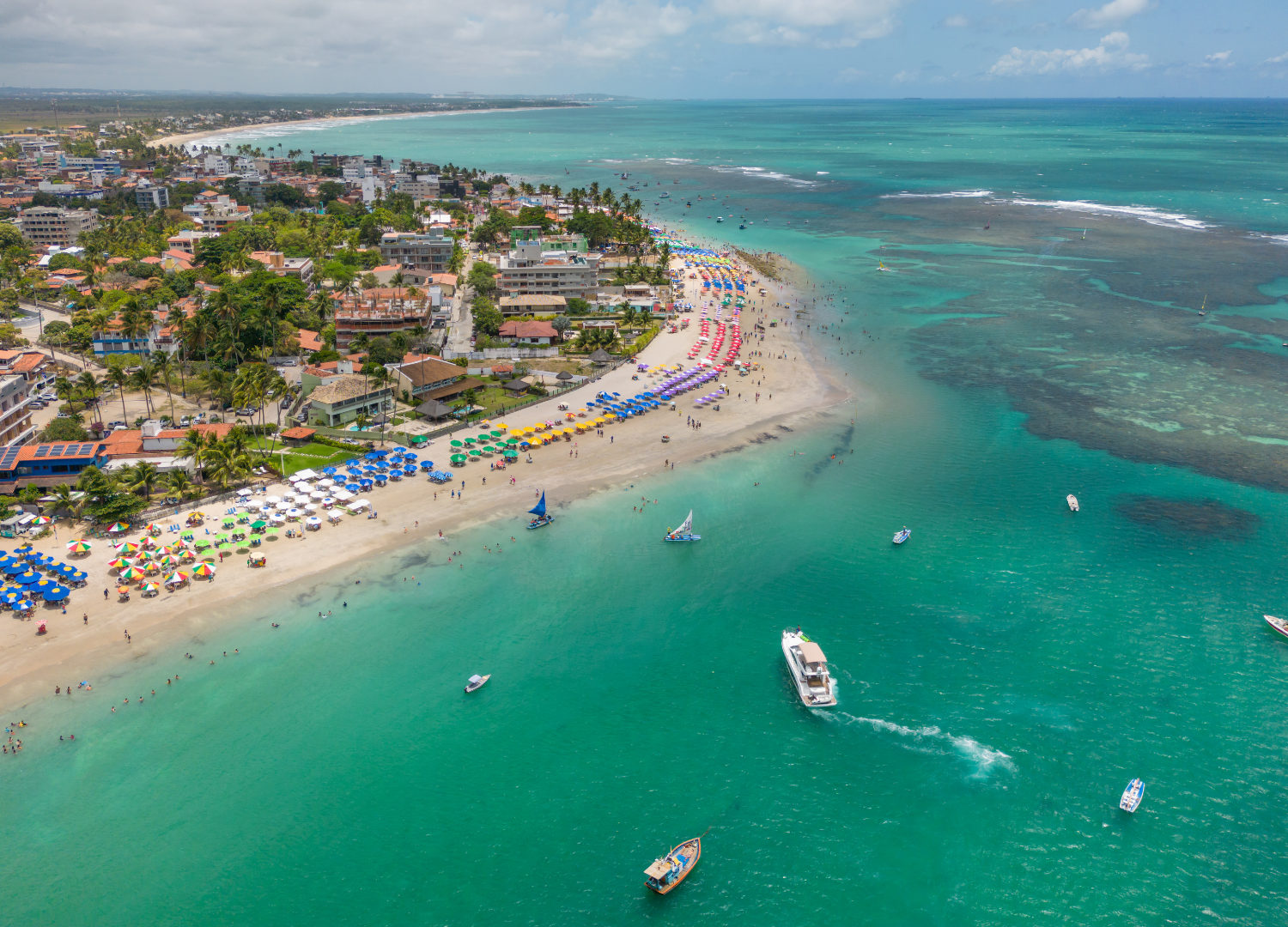 Paisagem de Porto de Galinhas e Maragogi