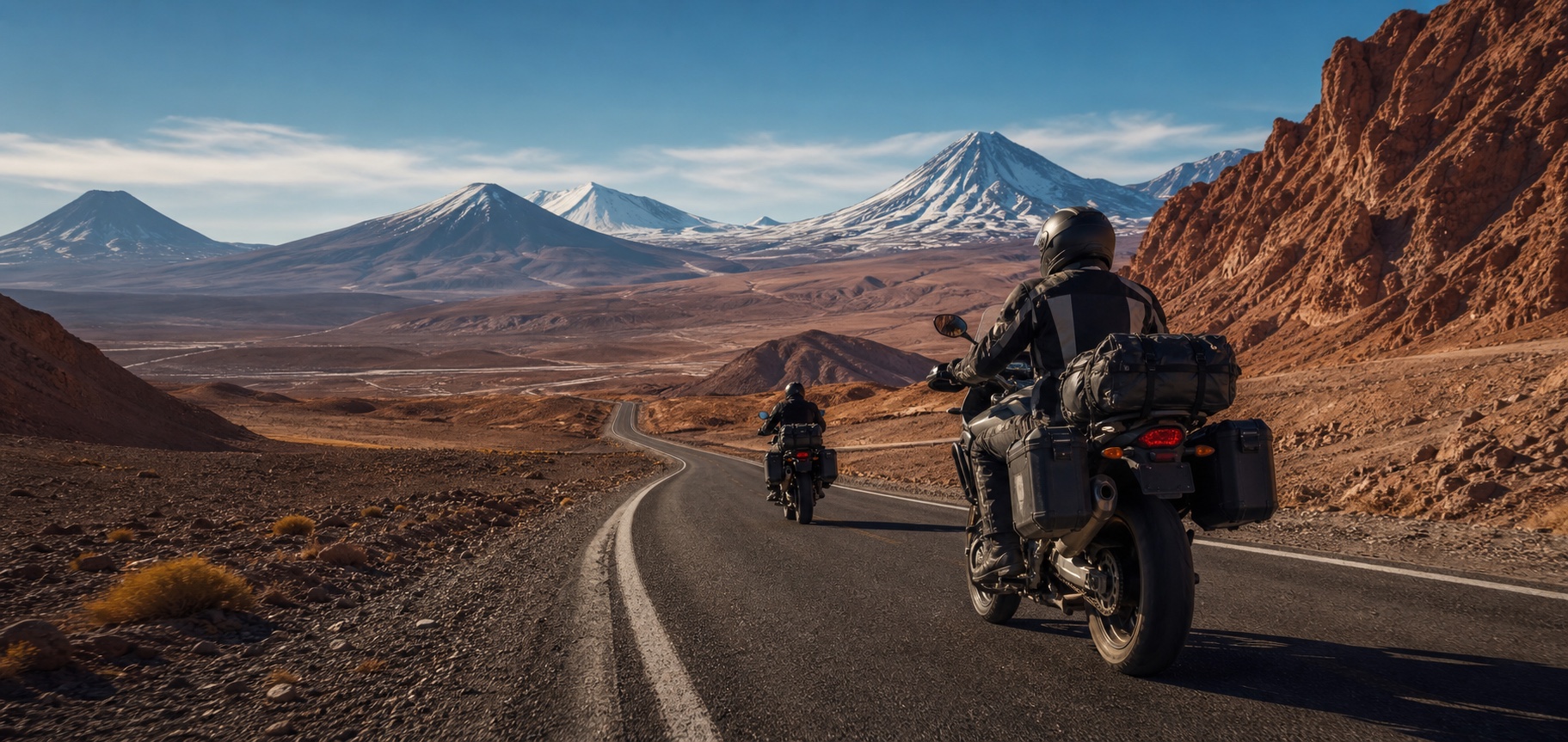 Paisagem de Argentina, Cordilheira dos Andes e Deserto do Atacama
